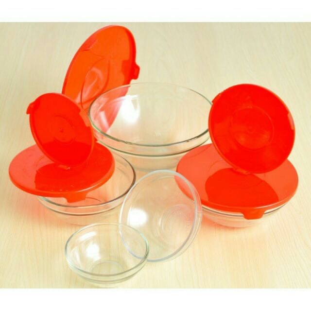 Bộ tô thủy tinh 5 bát