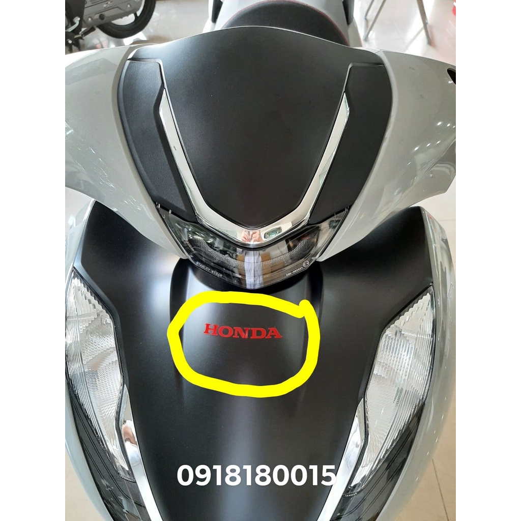 Tem mặt nạ sh 350i tem honda 80mm sh 350 honda
