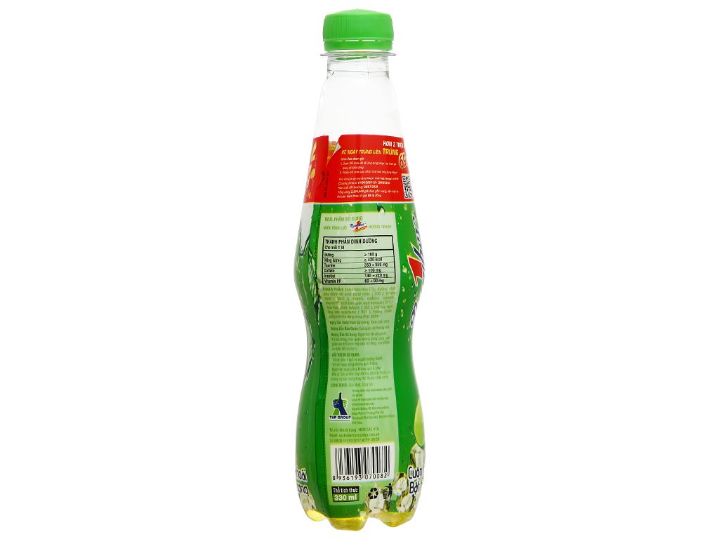 Nước tăng lực Number1 vị chanh 330ml