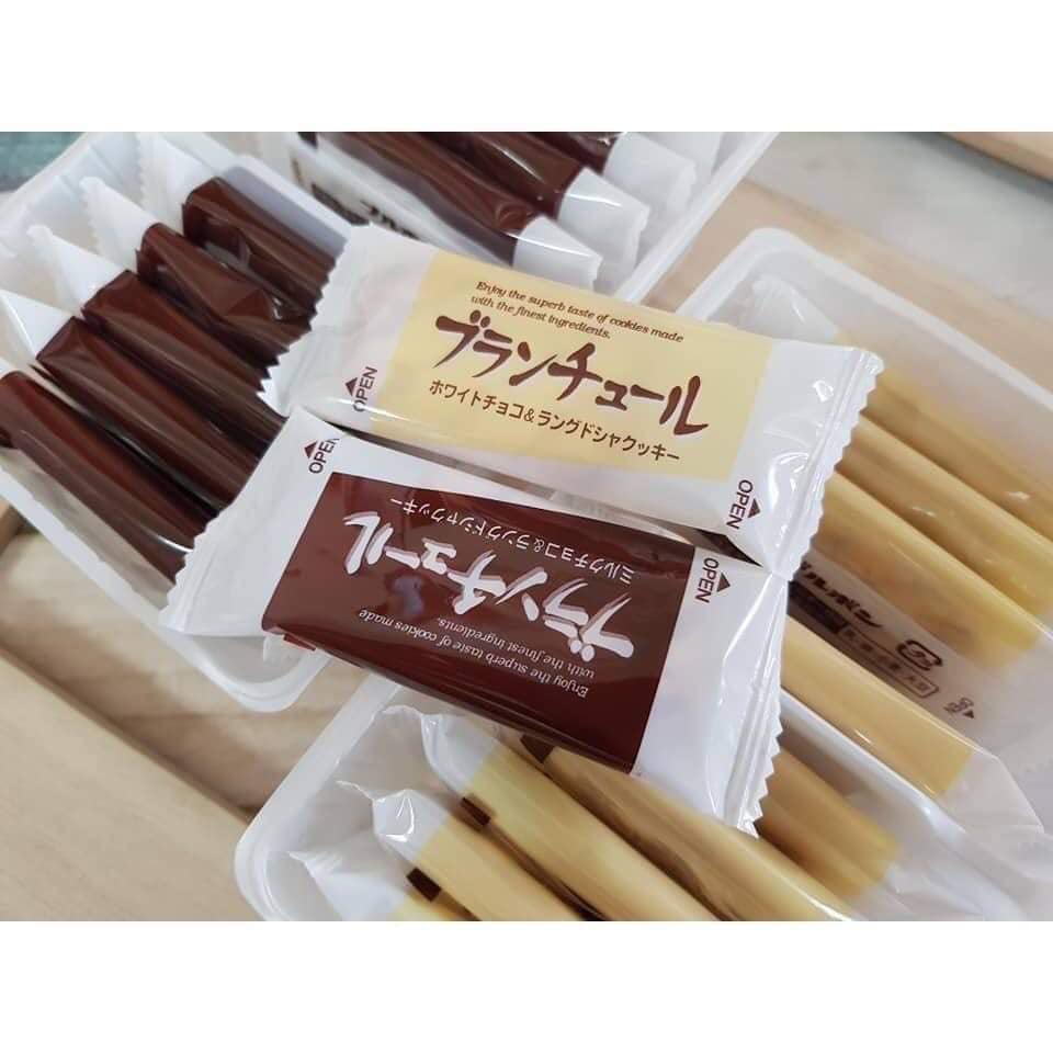 Bánh quy Bourbon Blanchule vị sữa gói 18 chiếc