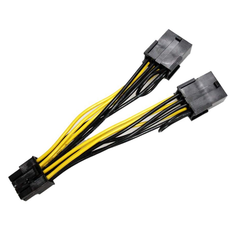8pin to dual 8pin power cable gpu power cable for tesla k80 m40 m60 p40 p100