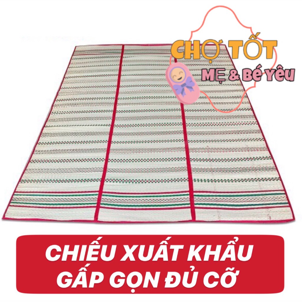 Chiếu cói gấp gọn , chiếu du lịch loại tốt