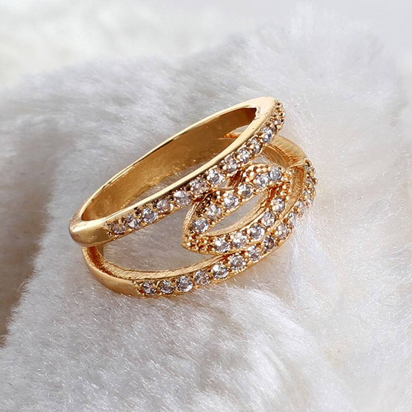 Nhẫn mạ vàng cao cấp March Love MKM1