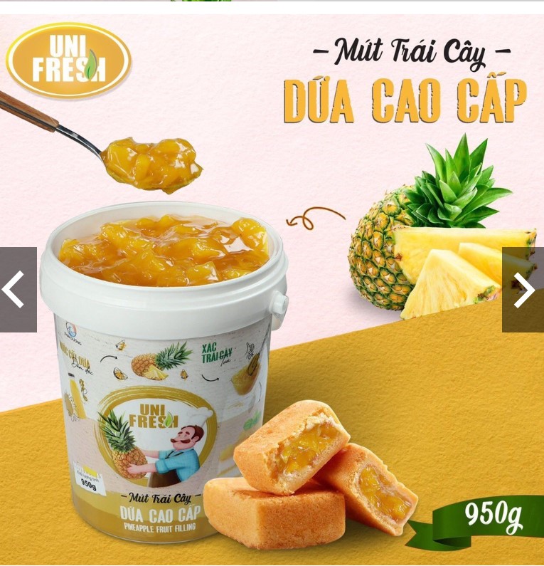 Mứt Trái Cây UNIFRESH nhiều vị 950g