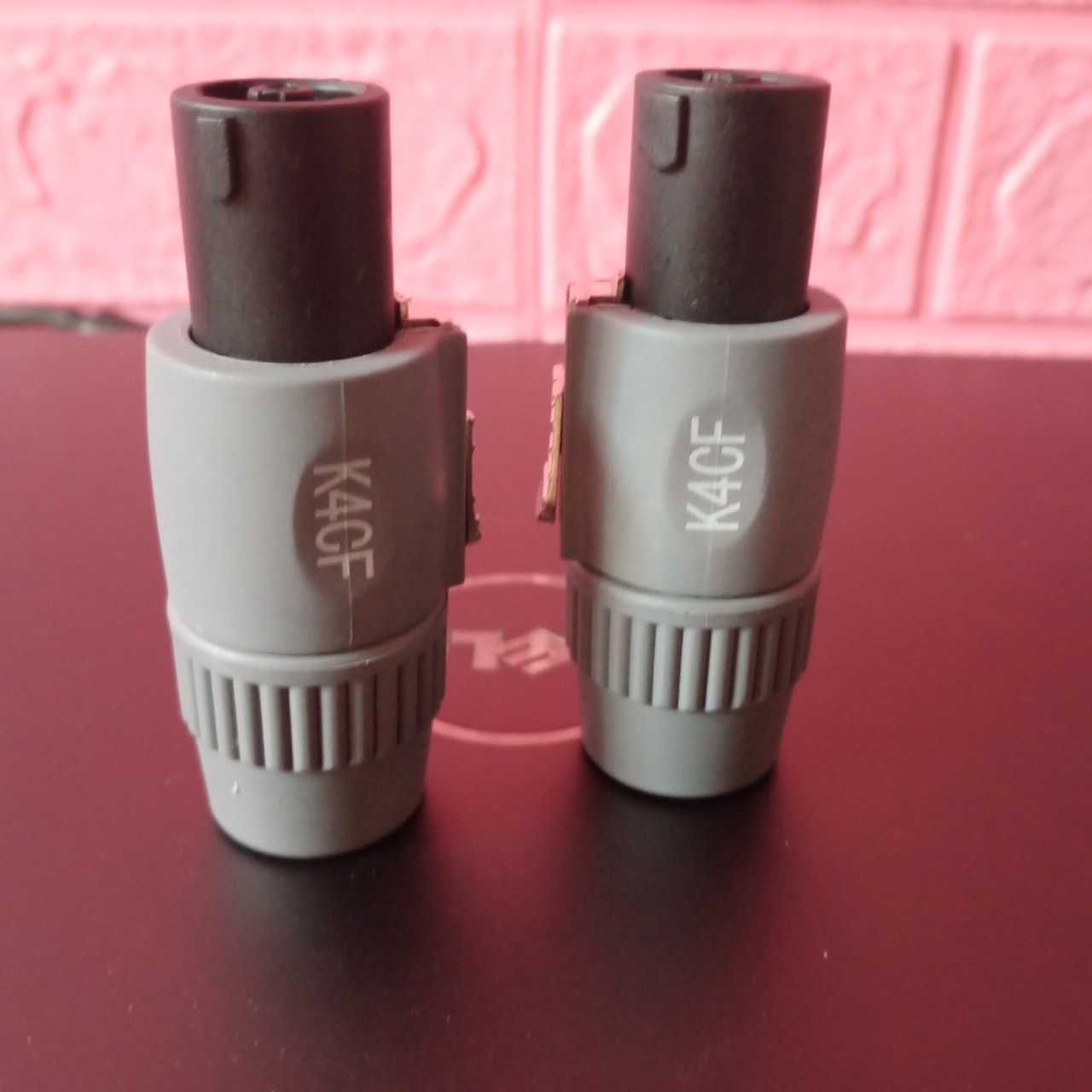 2 jack loa speakon đực K4CF