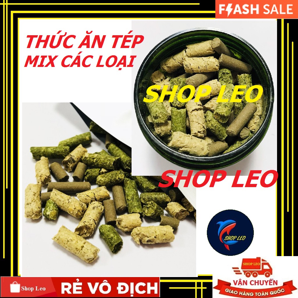 Cám tép cao cấp nhật bản mix - thức ăn tép cao cấp - cám tép cảnh nhập ngoại - shopleo