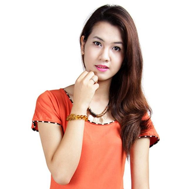 Vòng Tay Tỳ Hưu Đá Thạch Anh Vàng