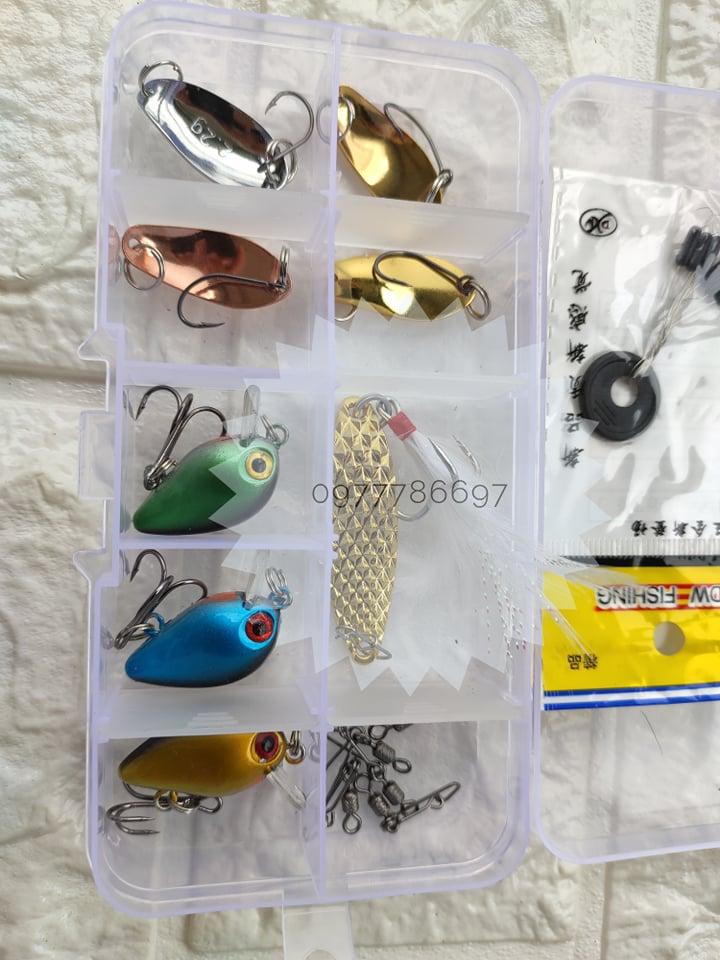 hộp mồi lure cá mương cá rô phi