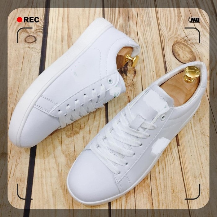 SALE - GIẦY SNEAKER DA G25 ( TRẮNG XANH ) - HOT TREND Giày thể thao/Giày nam phong cách Korea, dễ kết hợp, mẫu mới nhất ( NEW ARRIVAL ) - LEADER MAN ▄▀▄▀▄▀
