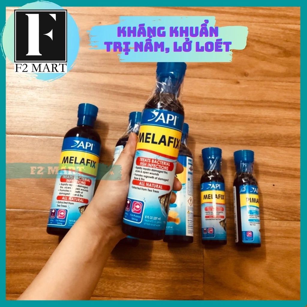 Dung dịch kháng khuẩn và nấm Melafix và Pimafix