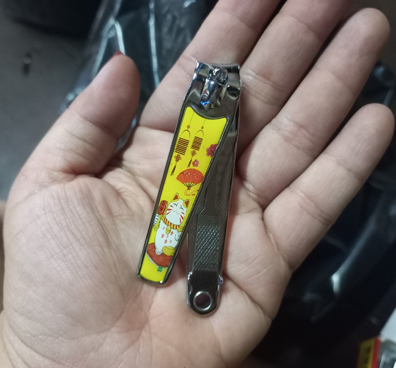 [ 1 cái ] Bấm móng tay chân cỡ lớn, chất liệu inox - hình thật
