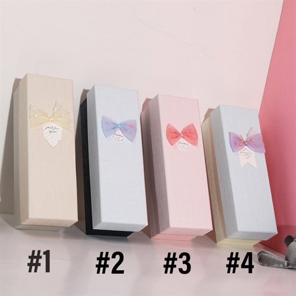 Hộp Đựng Quà Sang Trọng Hình Chữ Nhật Gift Boxes Festival Happy Event Party Supplies Earrings Necklace Chocolate Birthday Present Girls