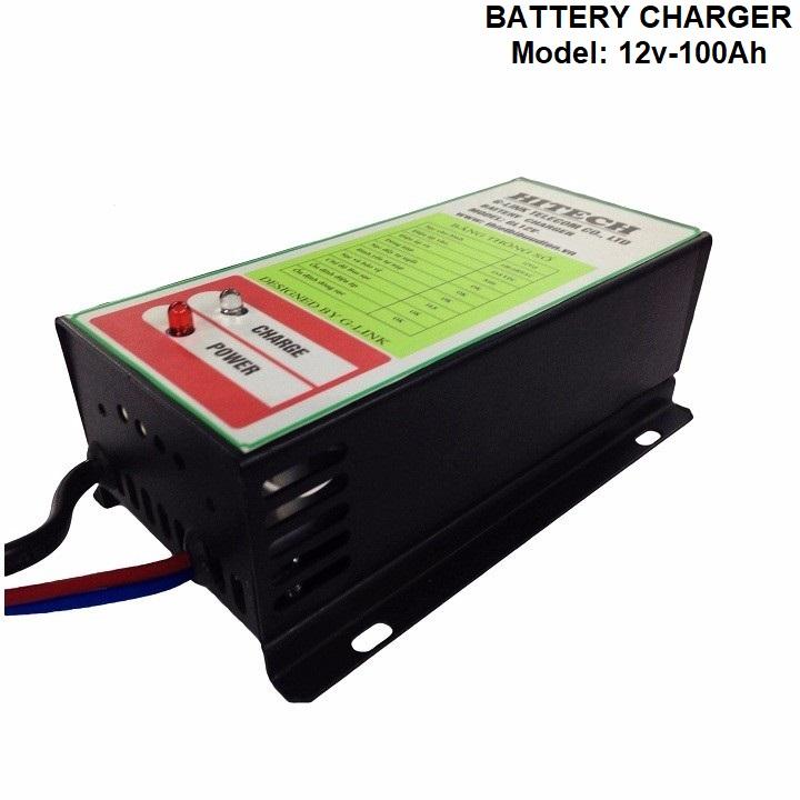 Máy Sạc ắc quy tự động Hitech Power 12V-100Ah