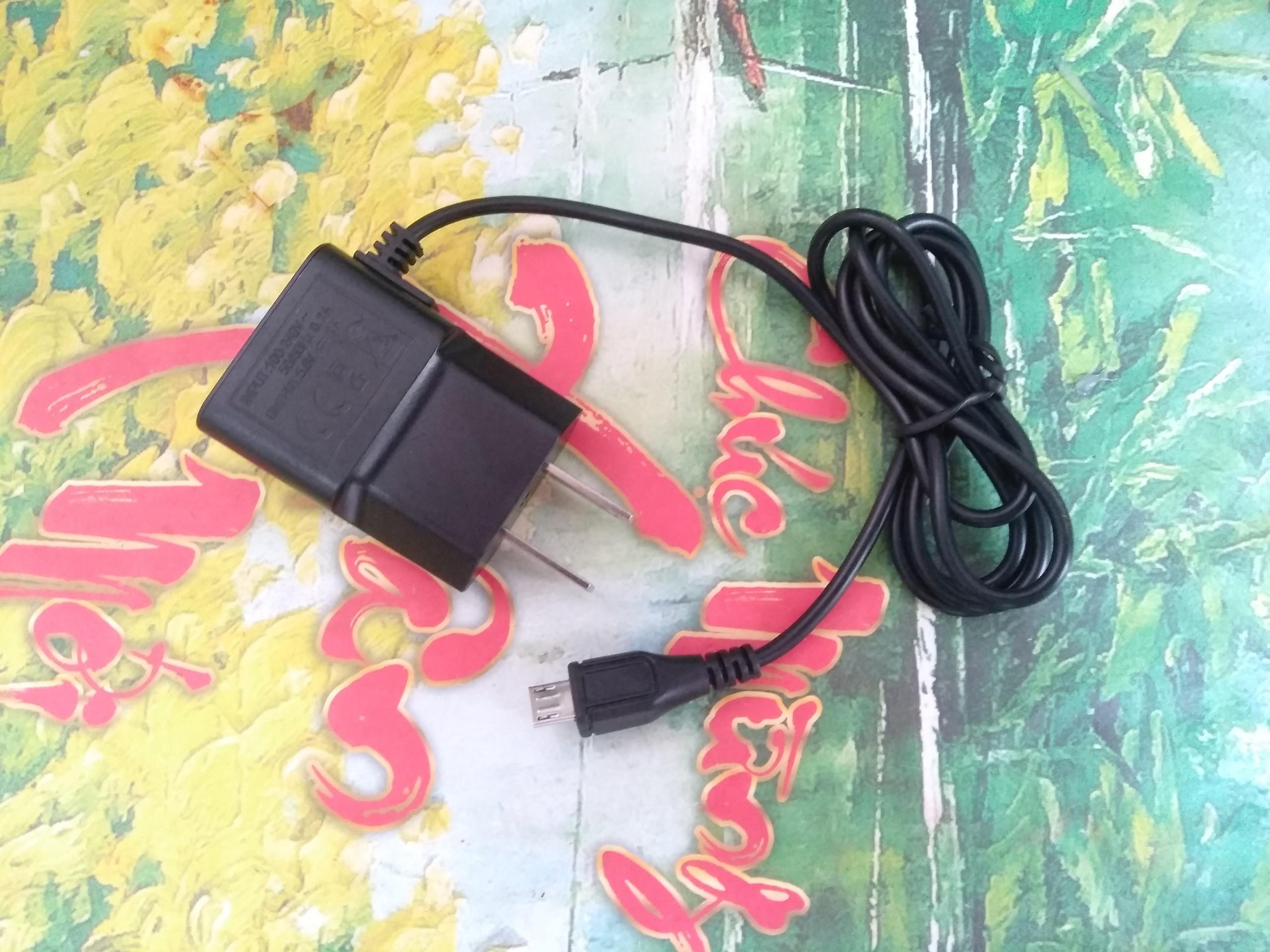 Cục Sạc Cổng Micro USB Dây Dài 1m