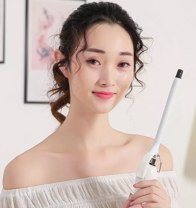 Máy uốn tóc xoăn lọn nhỏ chuyên làm tóc xù mì nhiều size 9mm, 13mm , 16mm