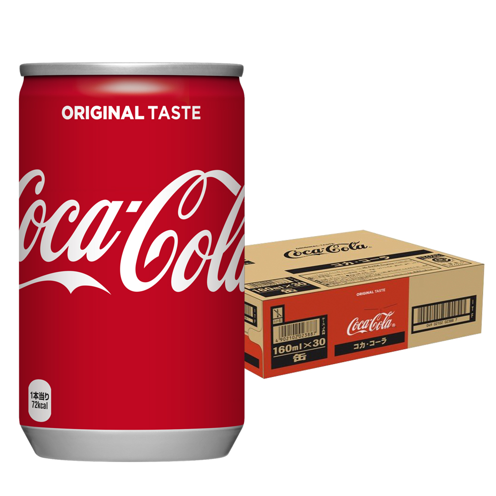 Thùng 30 lon coca cola lon mini nội địa nhật x 160ml