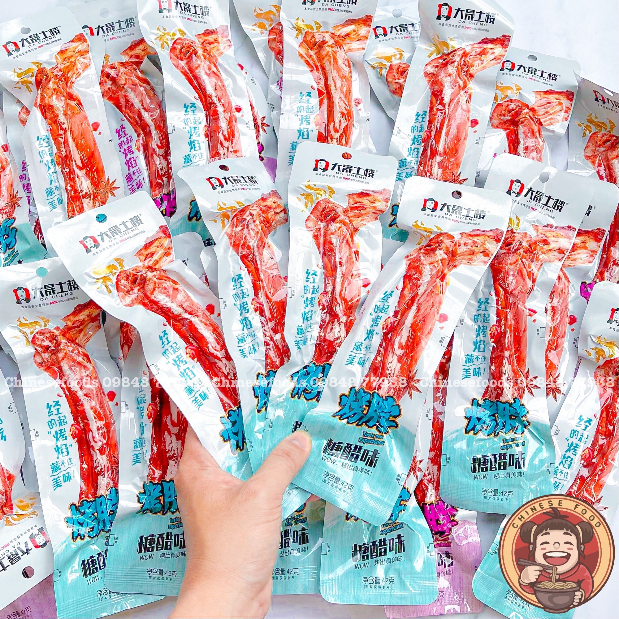 Cổ Vịt DaCheng Cổ Vịt Cay Loại To 42g