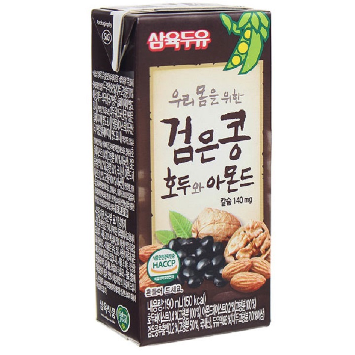 190ml sữa óc chó hàn quốc
