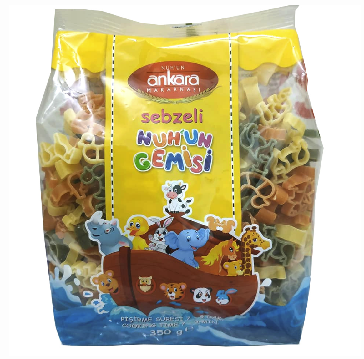 Nui rau củ 350g (hình thú)