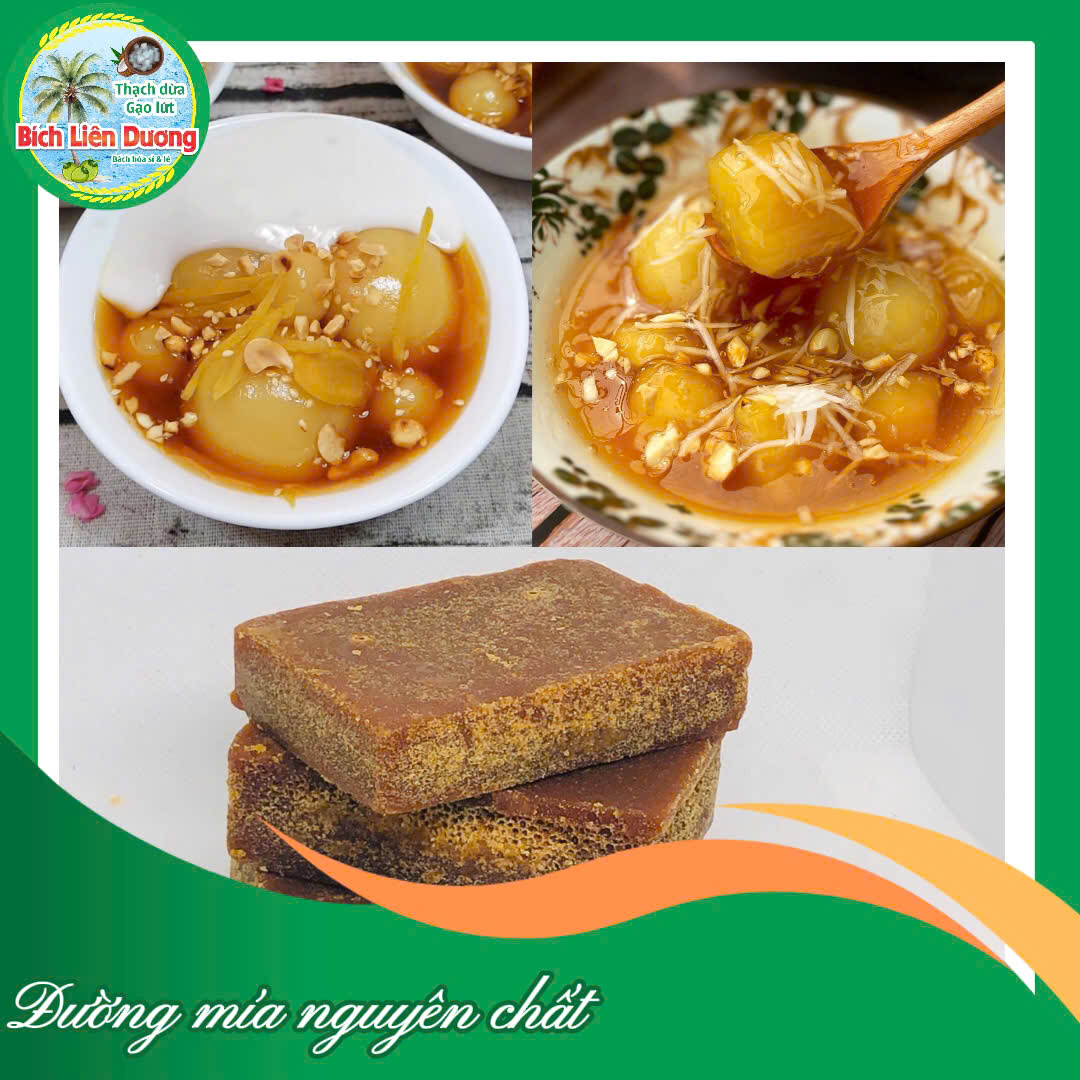 (COMBO 2KG) ĐƯỜNG MÍA NGUYÊN CHẤT