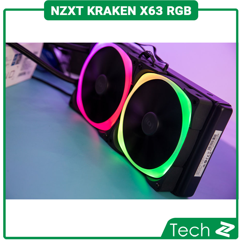 Tản nhiệt nước CPU NZXT Kraken X63 RGB (White/Black)