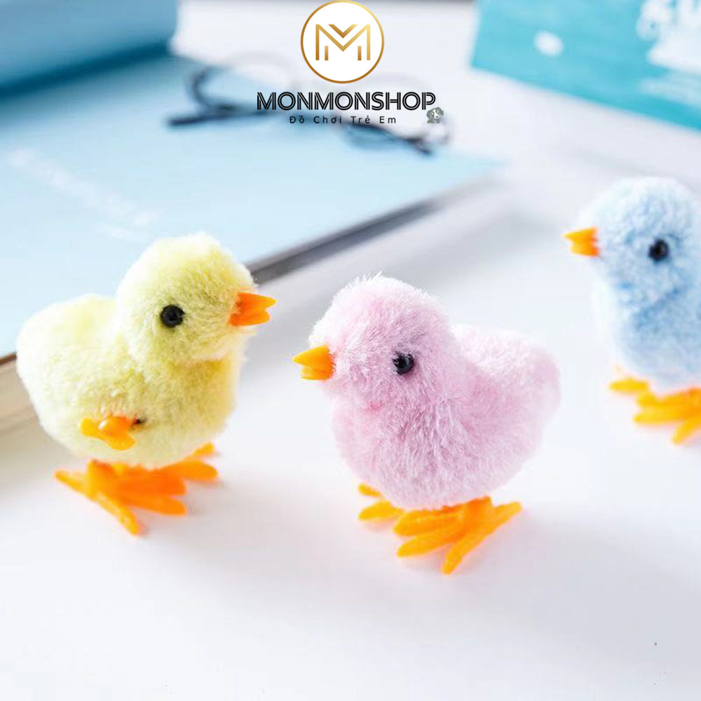 (Đồ chơi Trẻ Em) Gà Con vặn dây cót/ Gà con đồ chơi mini chạy dây cót Vui nhộn dành cho bé