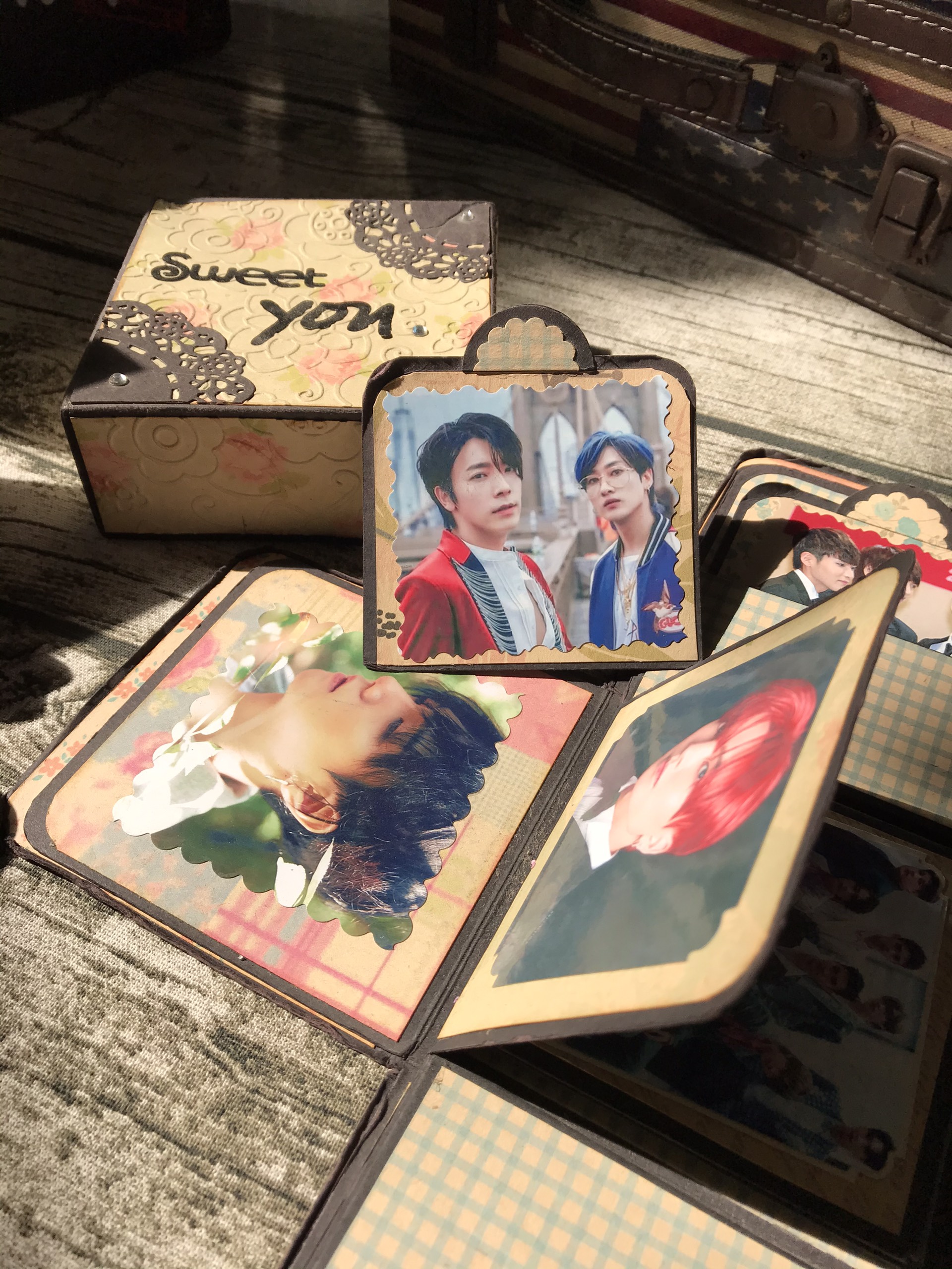 [HCM]Hộp Album (Box Album) Dán Ảnh Handmade
