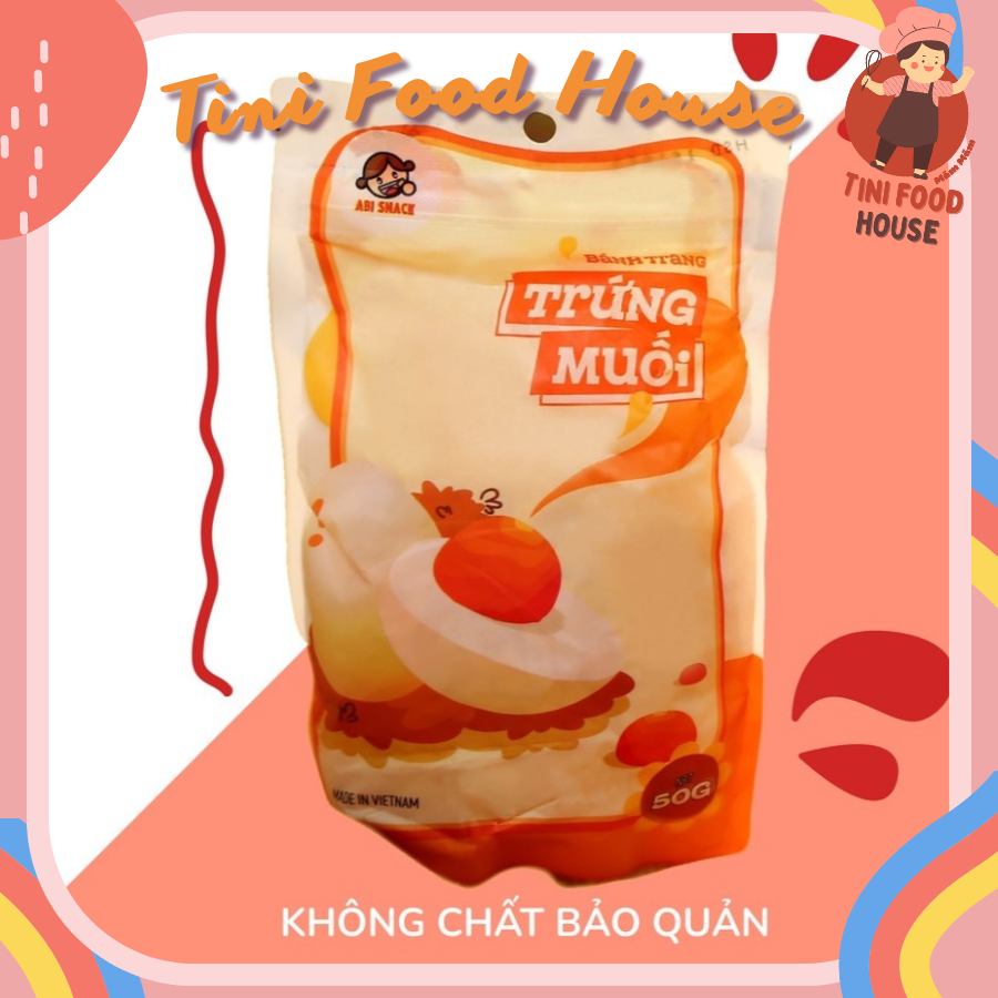 Abi Snack Bánh Tráng Vị Trứng Muối