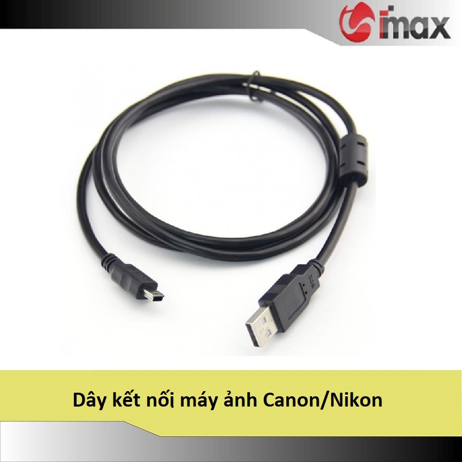 Dây USB kết nối máy ảnh Canon Nikon - Máy tính