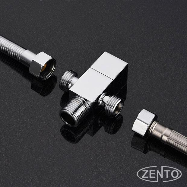 Van góc 2 đầu ra Angle Valve Dual Outlet ZT975
