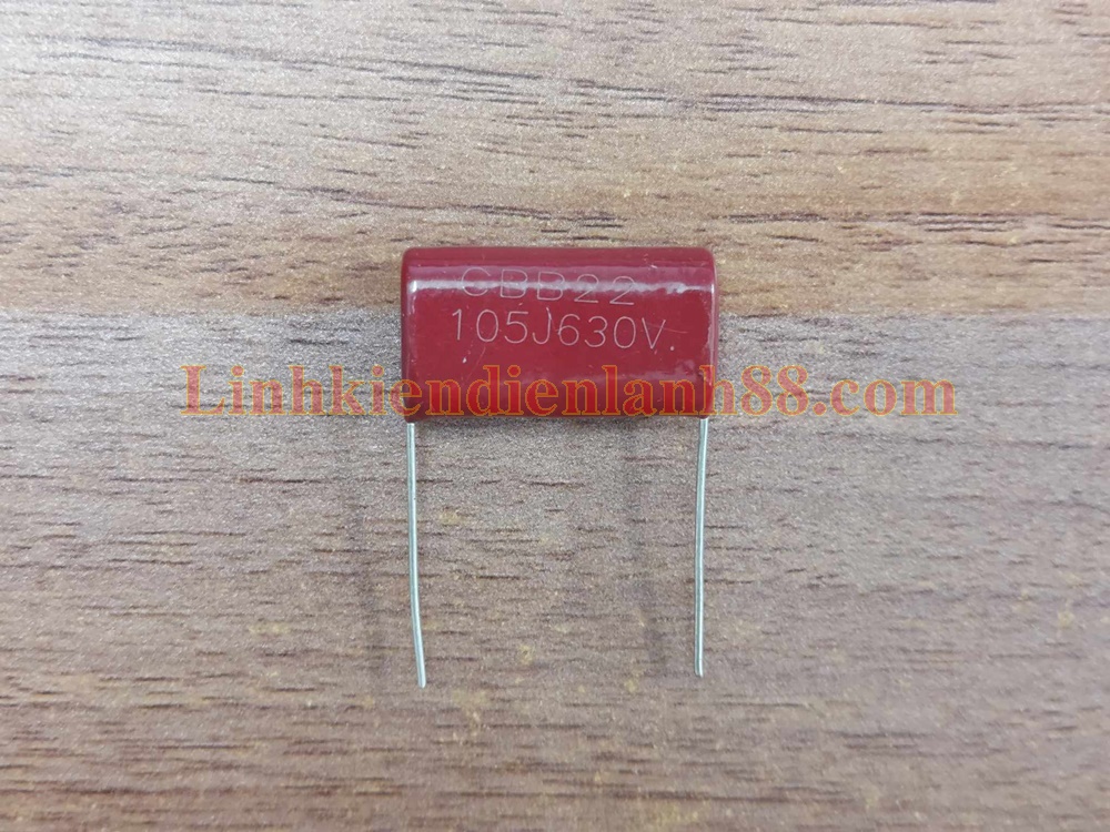 Tụ cbb22 105j 630v 1uf mới.