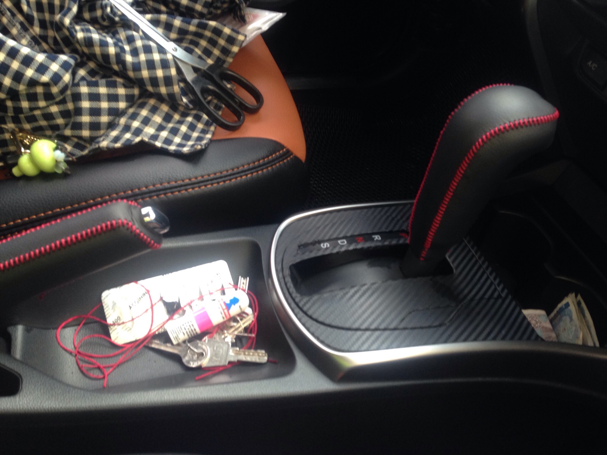 Combo Bọc cần số tay phanh Honda city AT 2015 - 2020