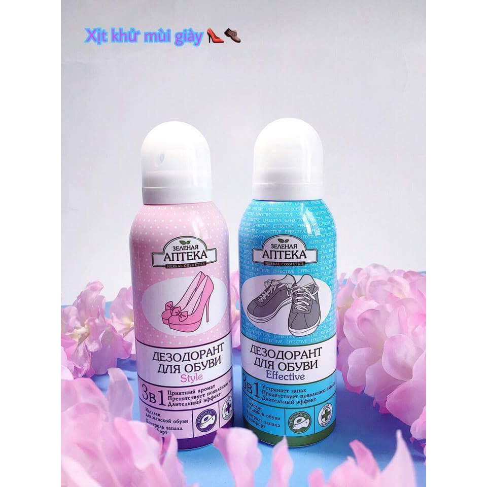 [HCM]Xịt giày Anteka Green Pharmacy  nữ