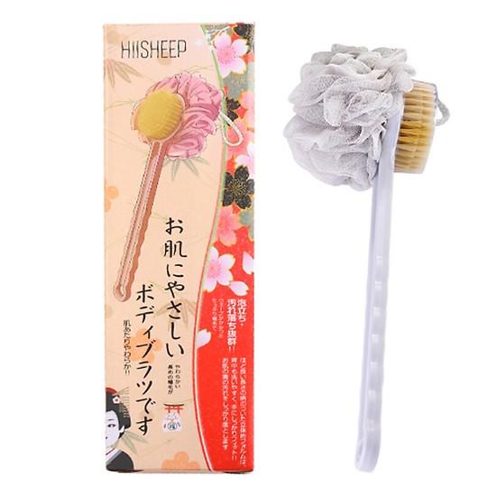 Bàn chải Cọ lưng 2 đầu Nhật Bản