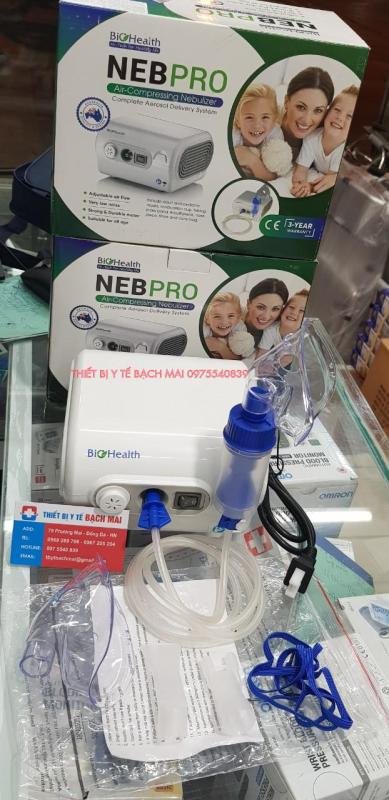 Máy xông khí dung xông mũi họng NEB PRO BIO HEATLTH nhập khẩu