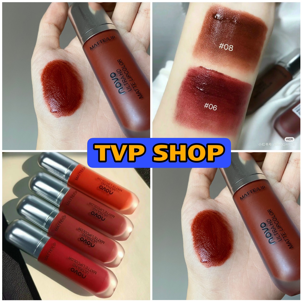 Son Novo đỏ nâu chính hãng( ảnh thật shop chụp)