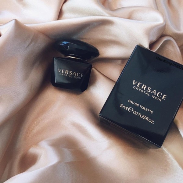 Nước hoa nữ Versace Crystal Noir – 5ml, EDT, hương thơm sang trọng, quyến rũ