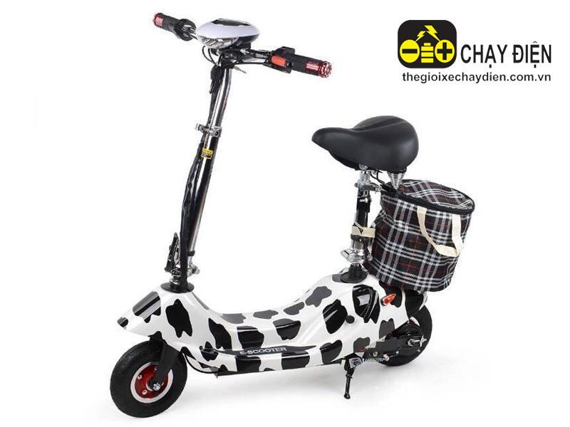 Phân phối XE ĐIỆN GẤP MINI E-SCOOTER ĐÈN PHA TRÊN GIỎ SAU