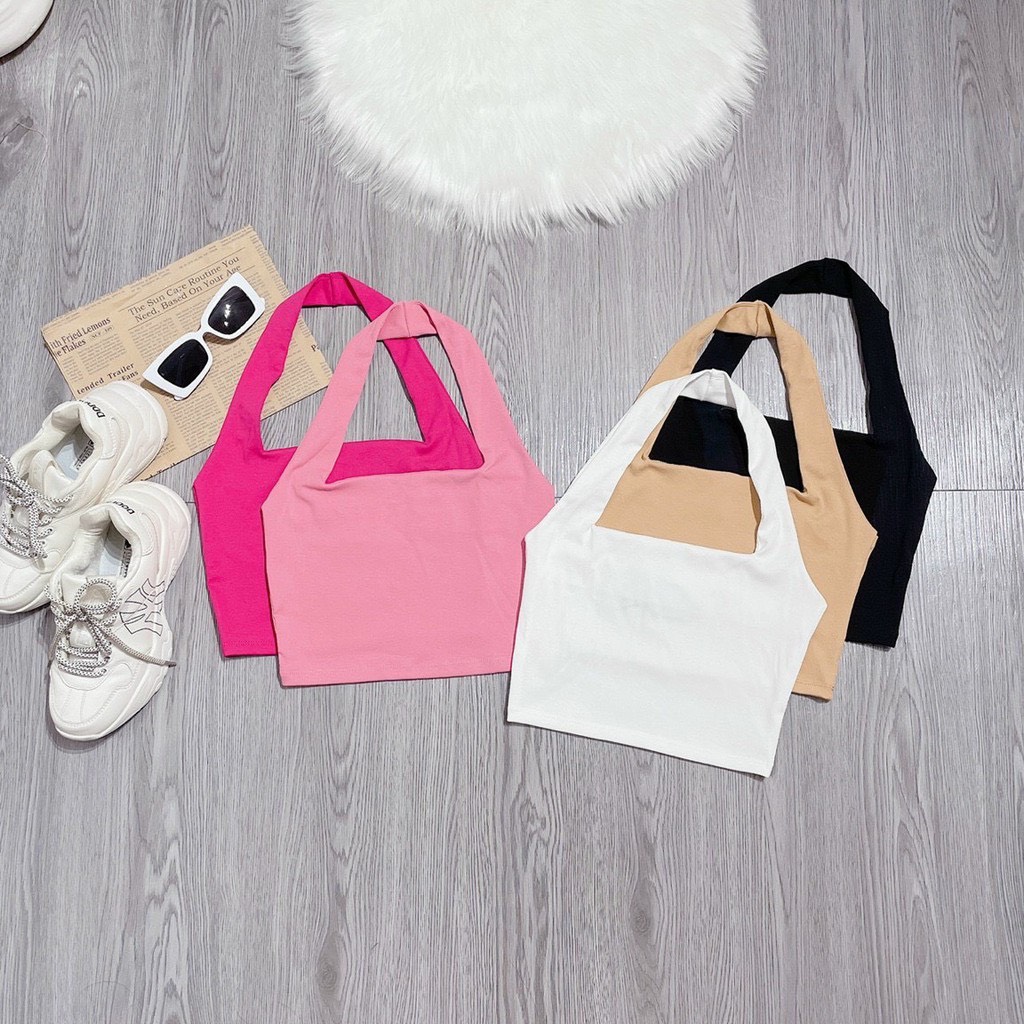 Áo Croptop Yếm ( Vuông ) A5221