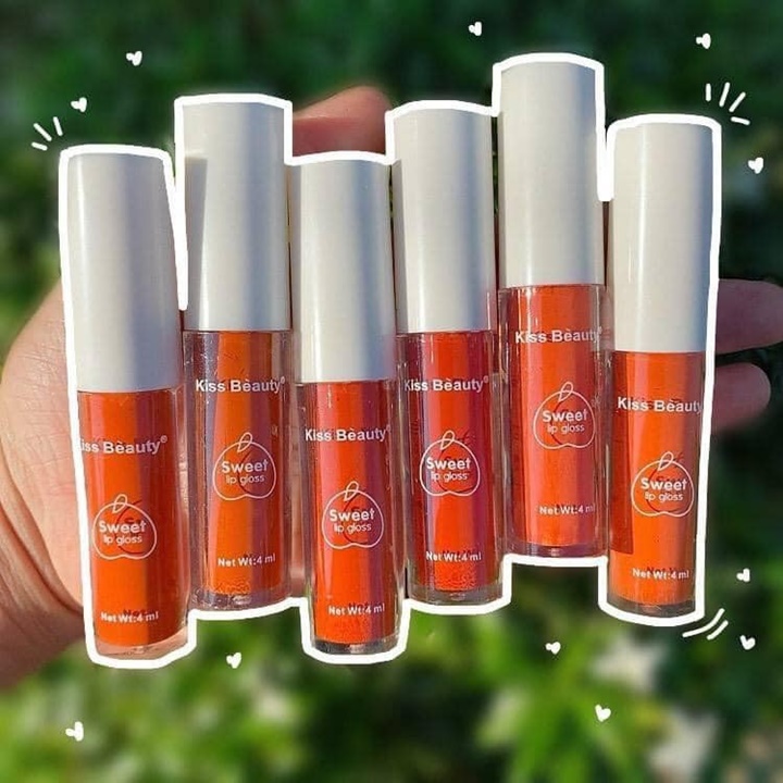 [HCM]Son kem lì Kiss Beauty Sweet Lip Gloss 70321 – PN136