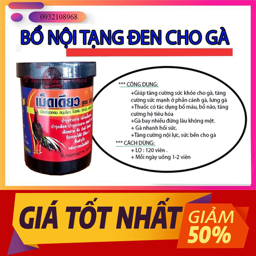BỔ NỘI TẠNG dành cho gà đá-gà tre
