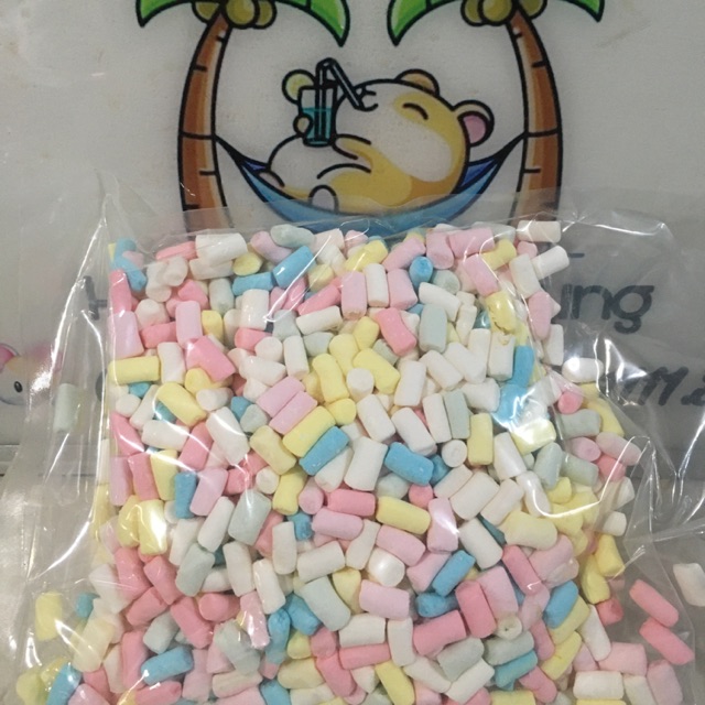 Kẹo dẻo thái lan cho hams, sóc, bọ.... - mix xanh - 15g