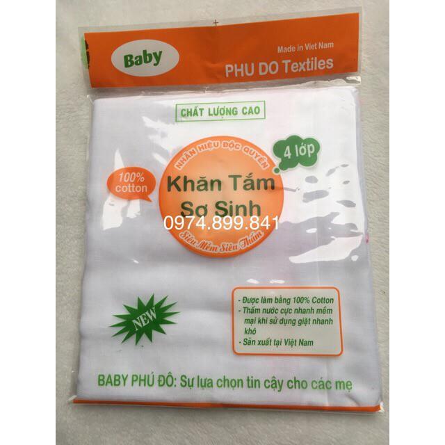 Khăn tắm 4 lớp cao cấp (72x88cm)