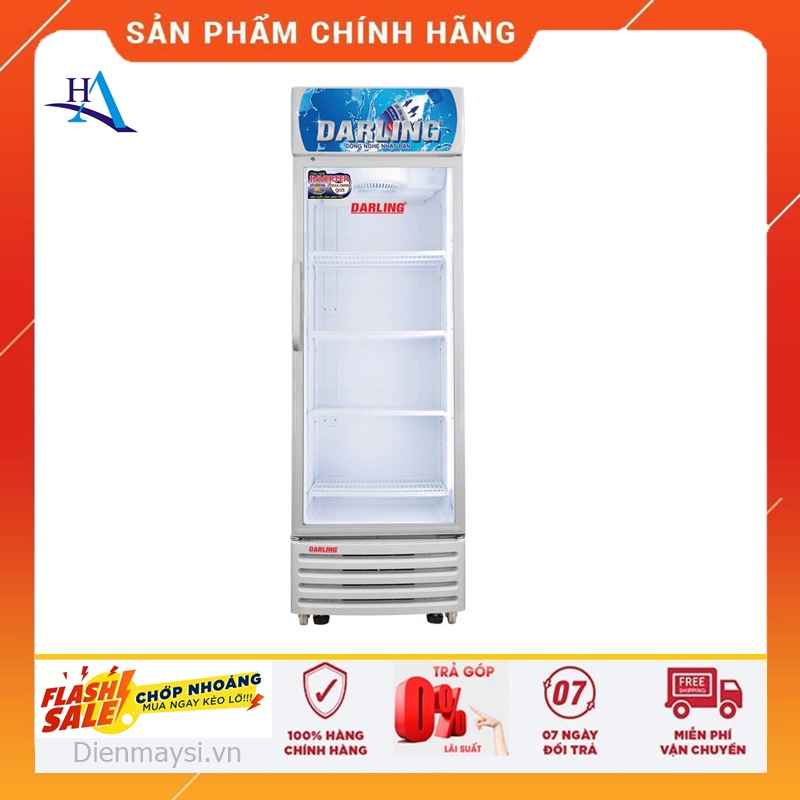 Tủ mát inverter darling 450l dl-4000a3 +free ship tp.hcm,ngoài tỉnh giao có tính phí+bh 2 năm chính hãng !