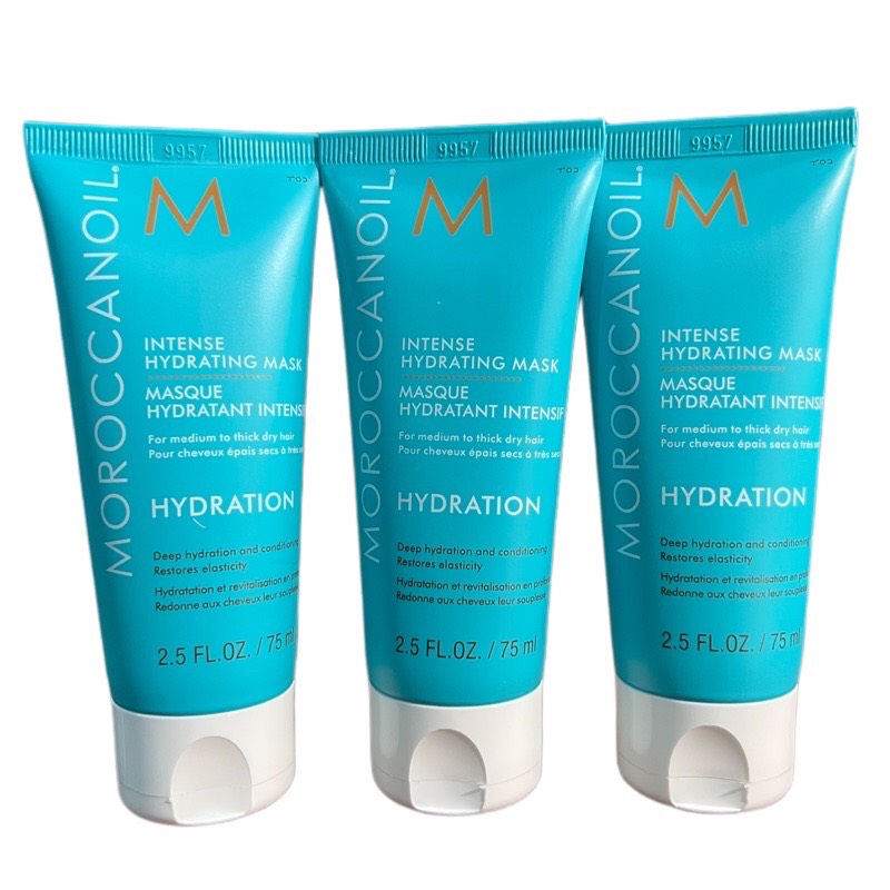 Mặt nạ dưỡng ẩm sâu Moroccanoil Hydration Mask cho tóc khô 75ml