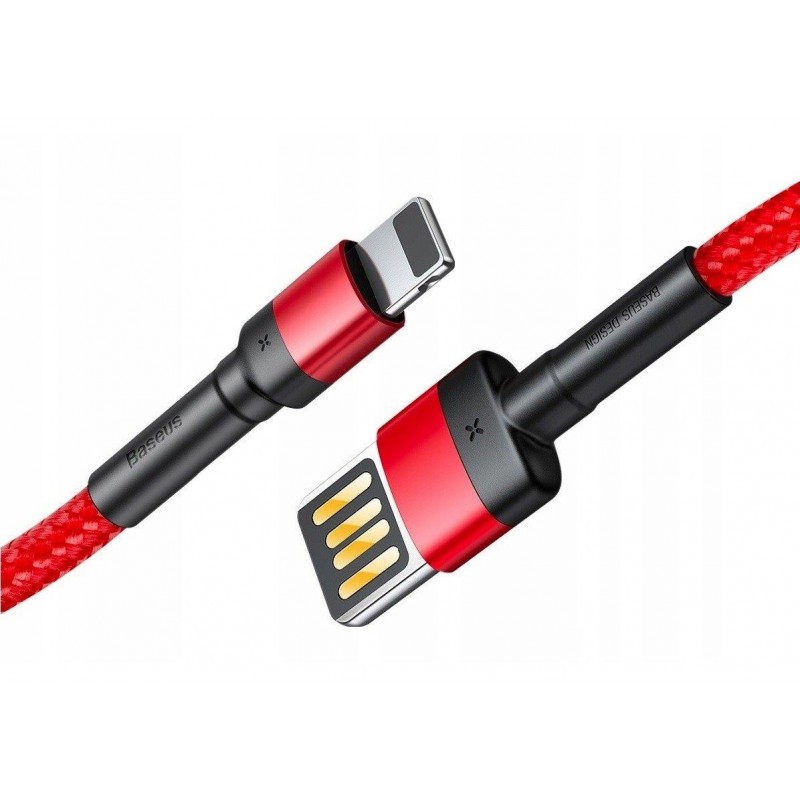 Cáp iPhone / iPad BASEUS Cafule Cable (Special Edition) USB to Lightning  2.4A / 1.5A dài 2m / 1m