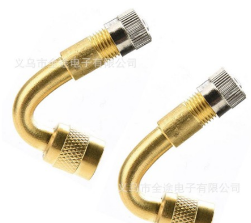 Ống Nối Dài Đầu Van Xe Đạp ,Xe Máy, Ô Tô Gấp 90 độ