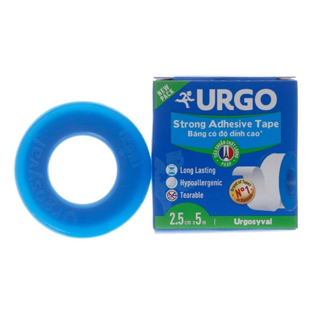 Băng keo lụa Urgosyval 2.5cm x 5m (Lớn)
