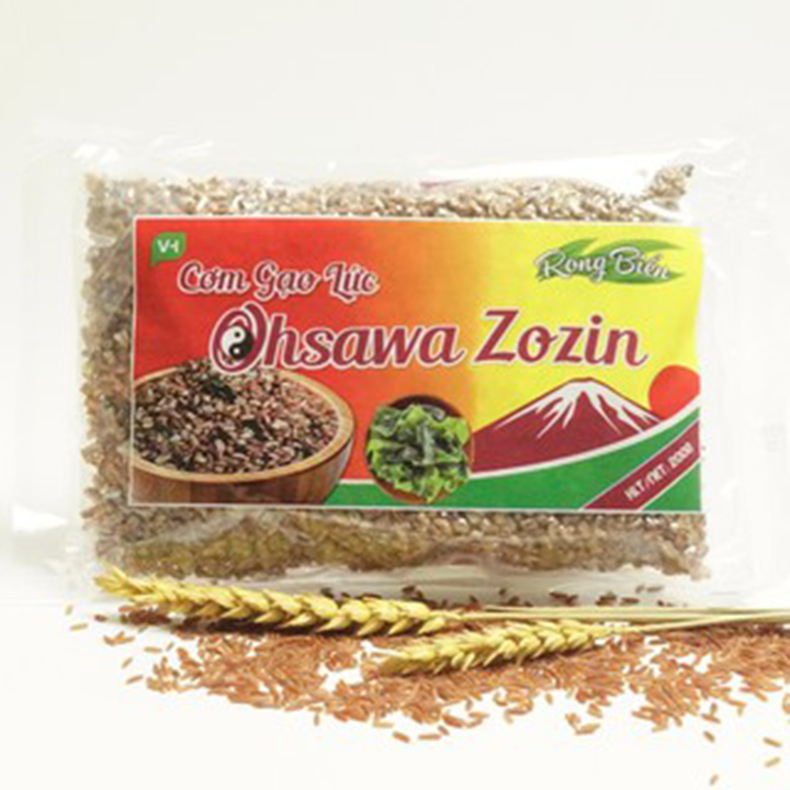 [HCM]Cơm gạo lứt rong biển túi 200g