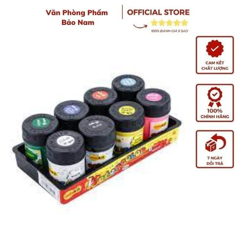 Màu nước Thiên Long 8 màu WACO-03
